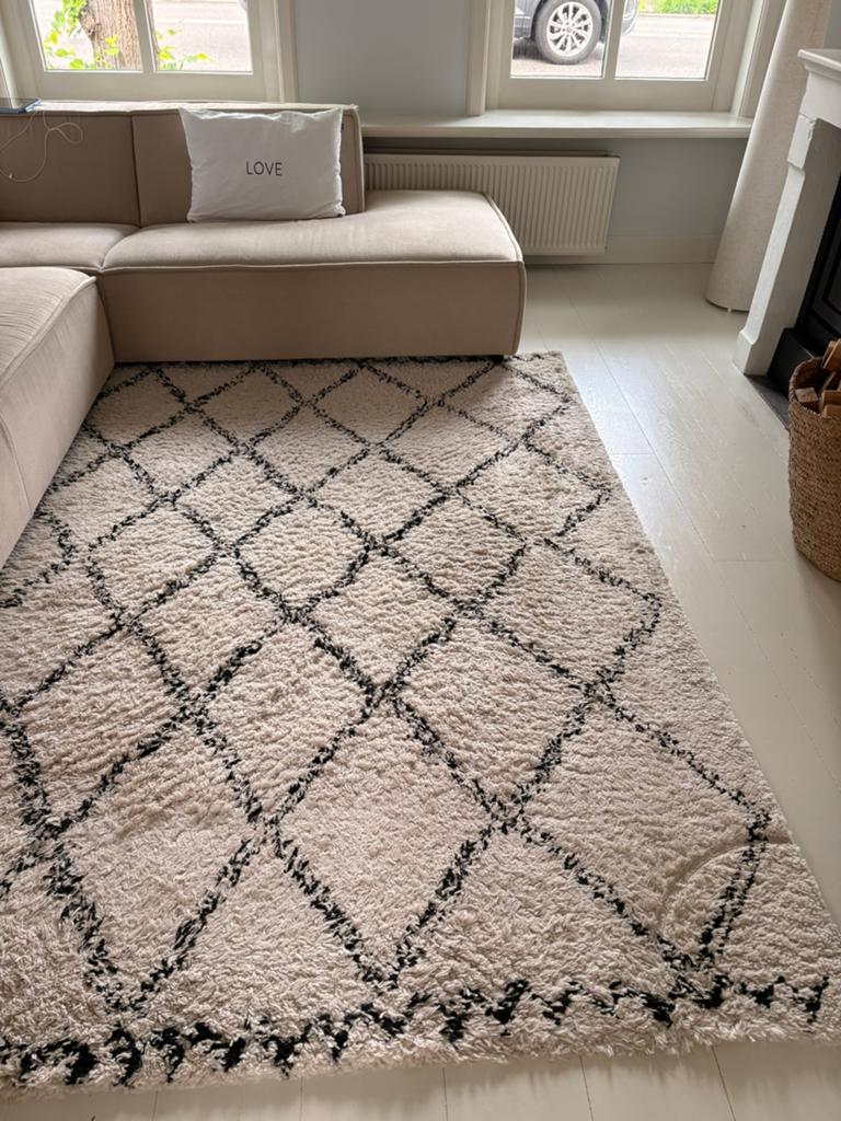 Vloerkleed Karwei, Ophalen, Gebruikt, 150 tot 200 cm, 200 cm of meer