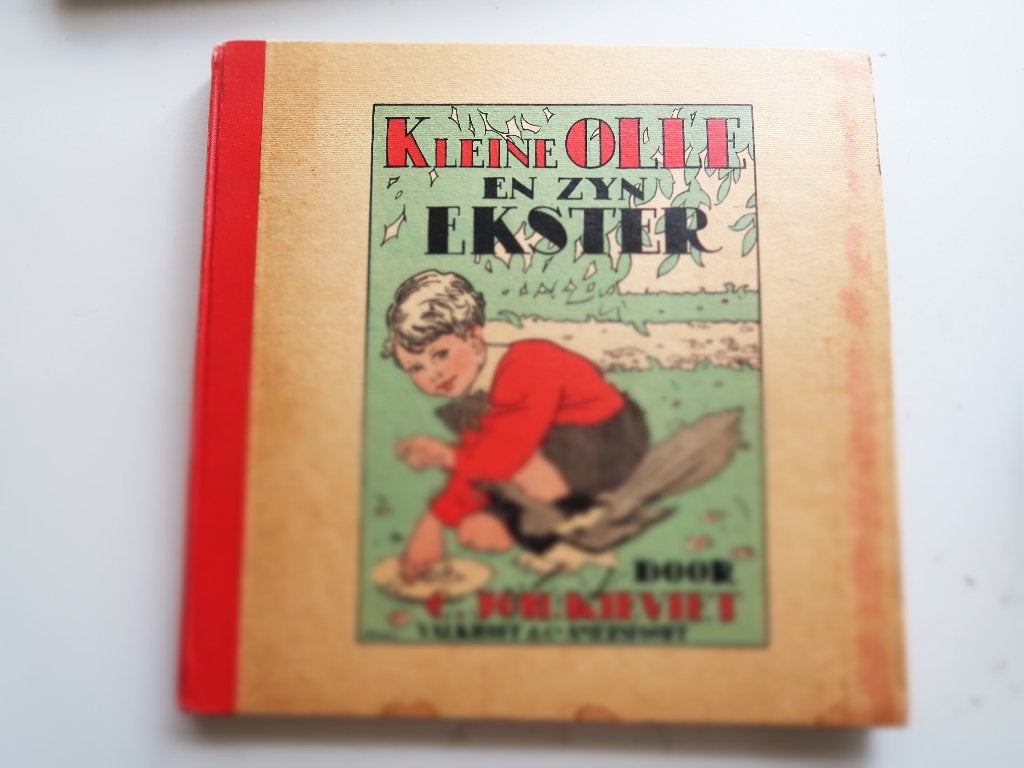 kleine Olle en zijn ekster,door C.Joh.Kieviet-1909-1e druk, Gelezen, Fictie algemeen, C.Joh.Kieviet, Ophalen of Verzenden