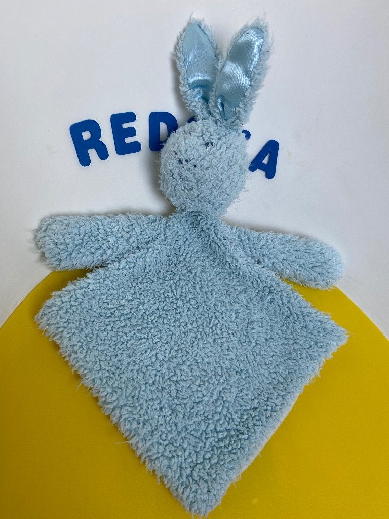 K2621 happy horse doekje konijn Sue blauw, Ophalen of Verzenden, Zo goed als nieuw, Konijn