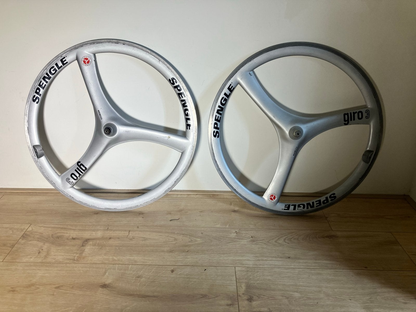 Spengle Giro 3 wielset met 8 speed Shimano cassette, Wiel, Gebruikt, Overige materialen, Ophalen of Verzenden
