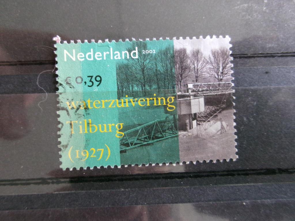2002 - waterzuivering tilburg (16d), Verzenden, Gestempeld