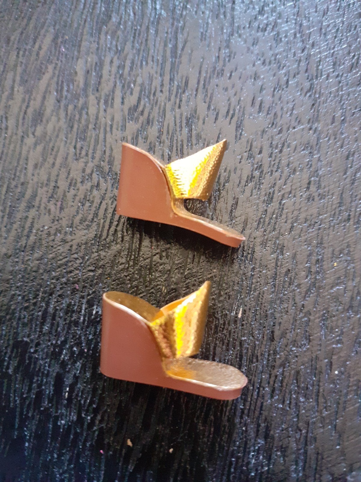 vintage Barbie schoentjes jaren 70, Verzamelen, Poppen, Ophalen, Zo goed als nieuw, Accessoires