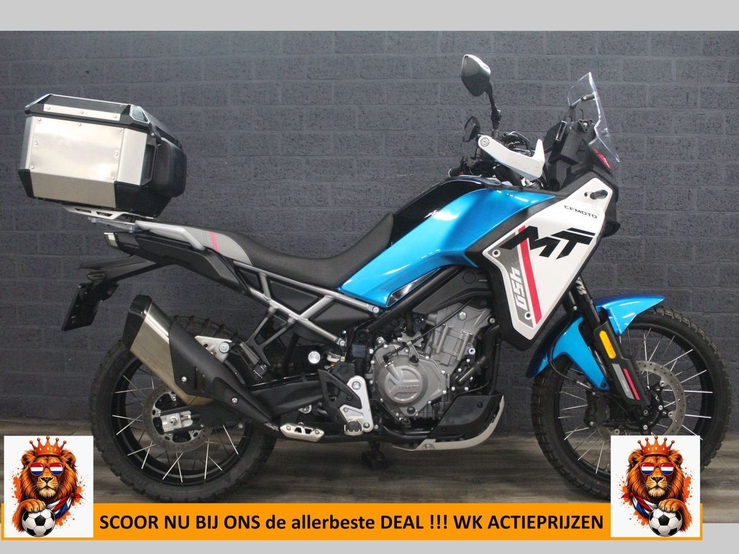 CFMOTO 450 MT (bj 2025) 5,337 km Schitterende staat, Motoren, 2 cilinders, Bedrijf, Onbekend, 449 cc