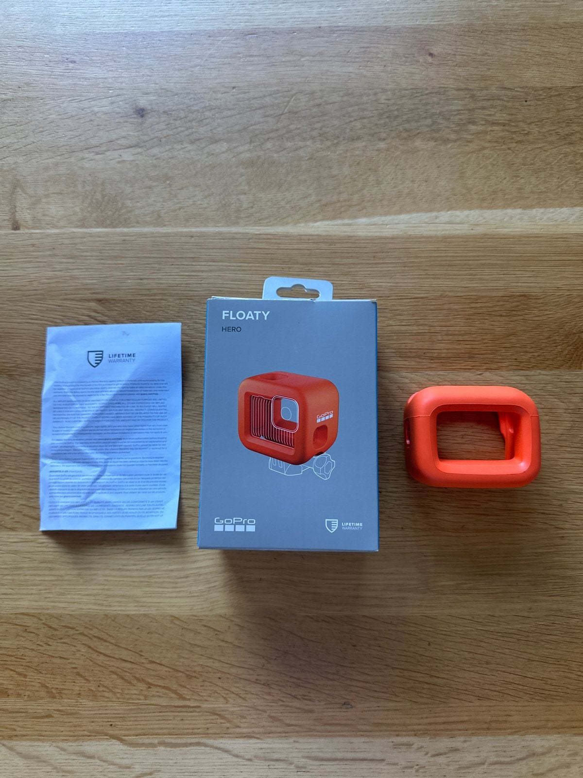GoPro Floaty voor HERO - Oranje float mount, Ophalen of Verzenden, Nieuw, GoPro