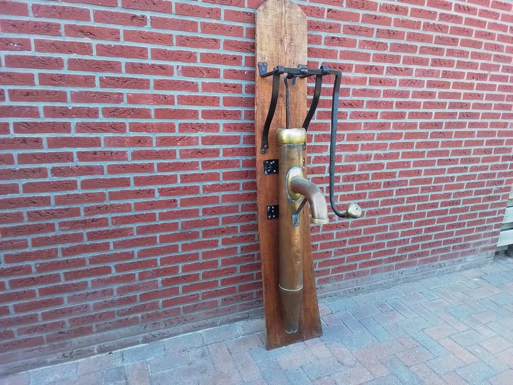 Koperen waterpomp, Ophalen of Verzenden, Zo goed als nieuw