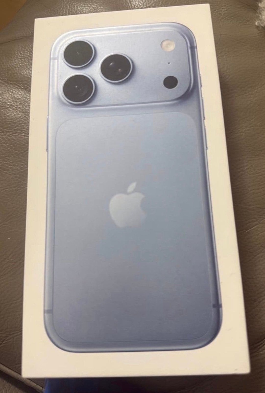 iPhone 18 Pro -5G - 512 GB Glacier Dicht Doos nog niet open, Telecommunicatie, 512 GB, Blauw, Nieuw, Ophalen of Verzenden