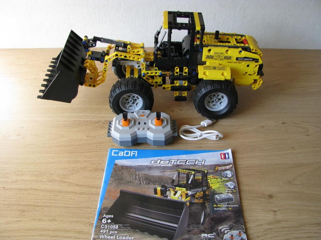 CaDa - C51058 - Bulldozer, Ophalen, Zo goed als nieuw, Overige merken