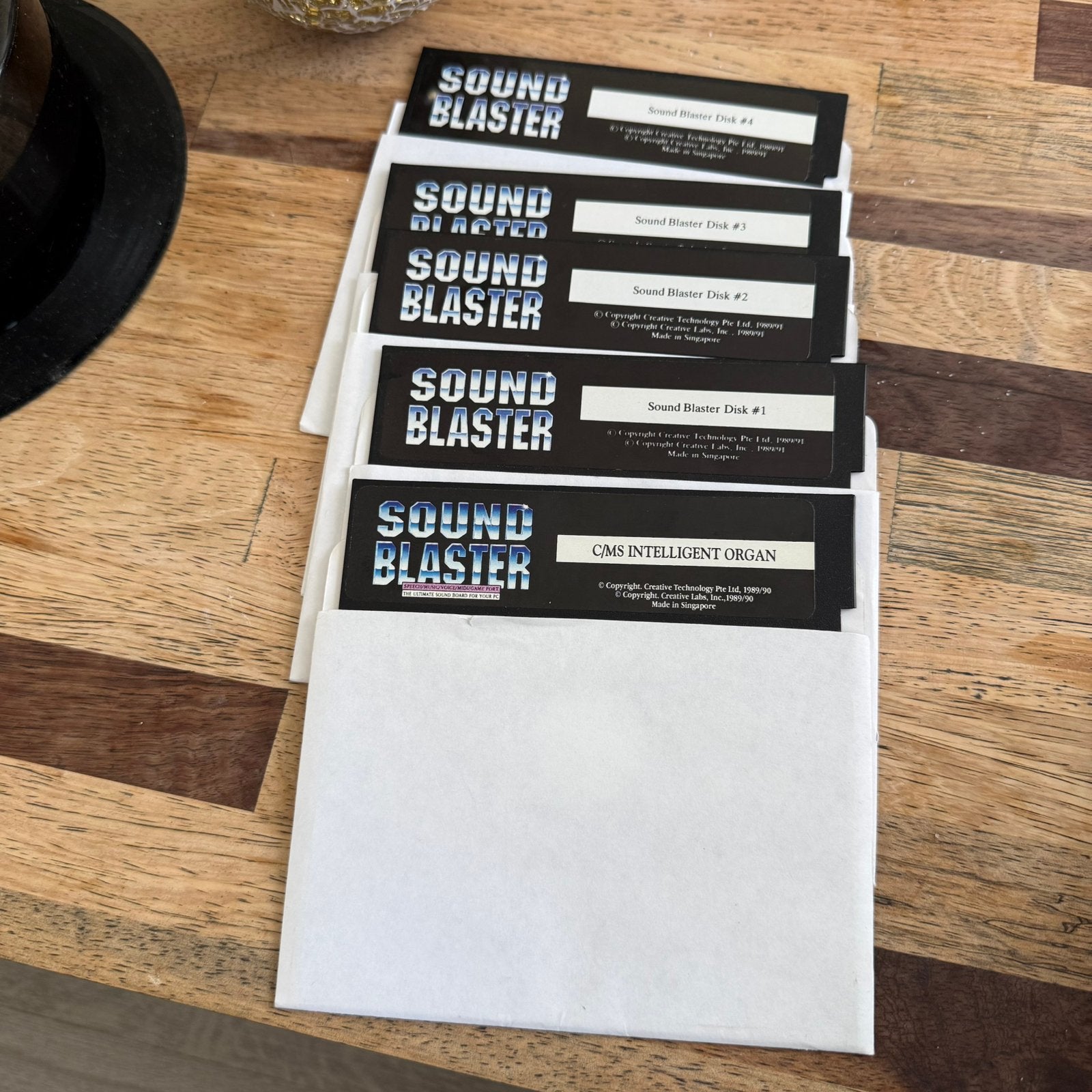 Creative Sound Blaster 5¼-inch floppy disks – Complete Set, Computers en Software, Audio-software, Ophalen of Verzenden, Zo goed als nieuw