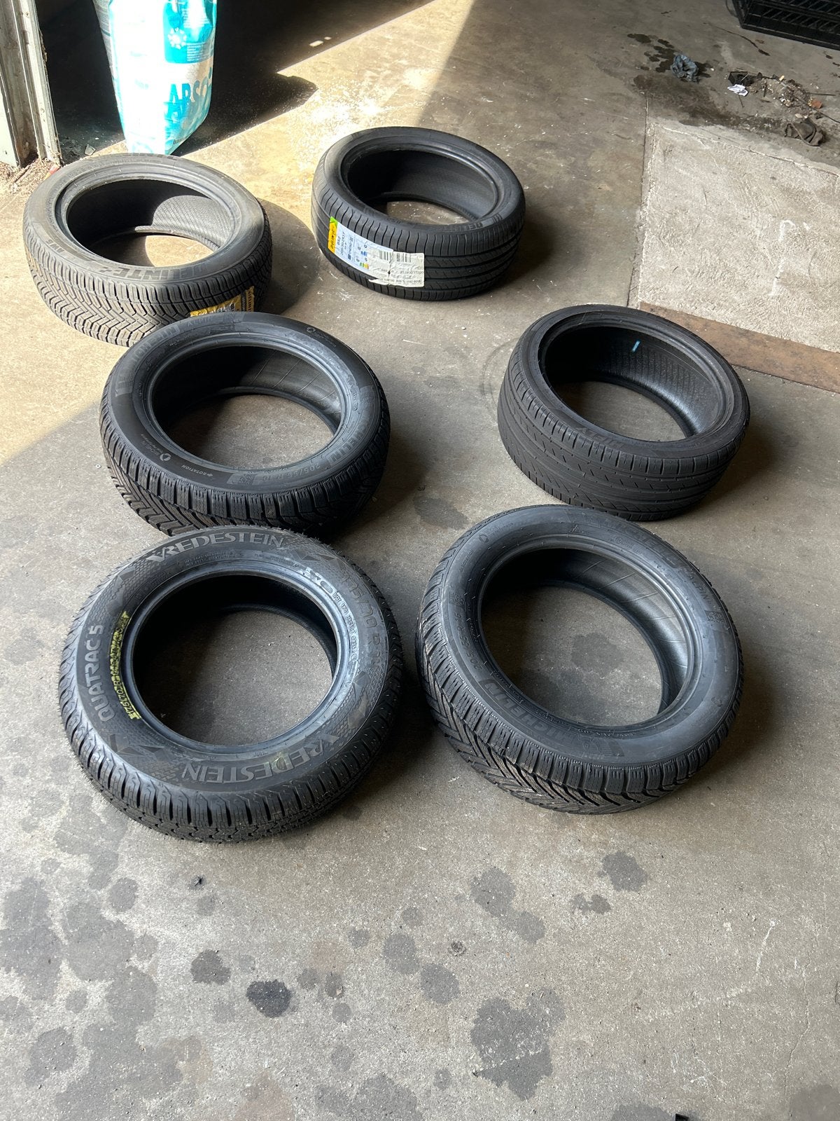 6 nieuwe banden, Nieuw, 17 inch, All Season, Band(en)