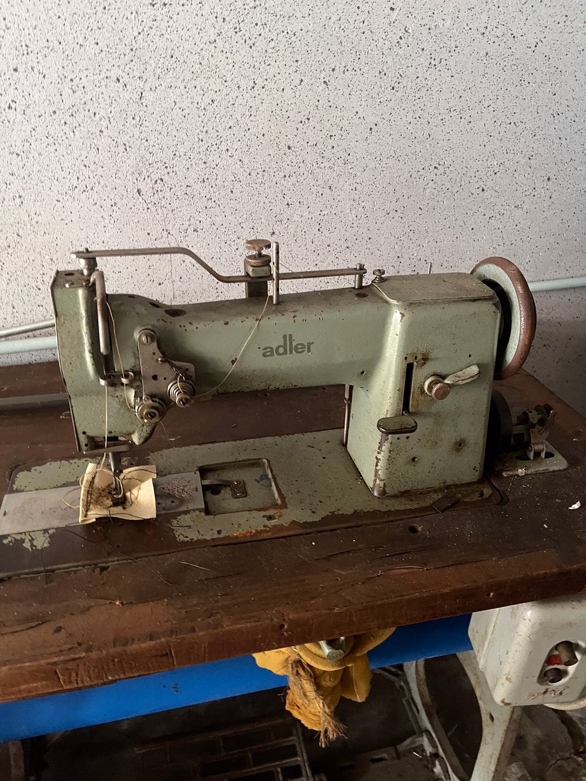 ADLER naaimachine werkend, Ophalen of Verzenden, Gebruikt, Naaimachine, Overige merken