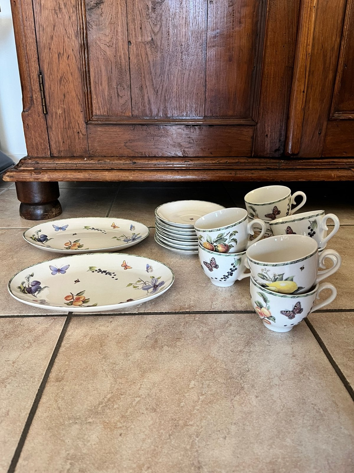 Janneke Brinkman Fruit & Flowers servies JBS Home Collection, Ophalen