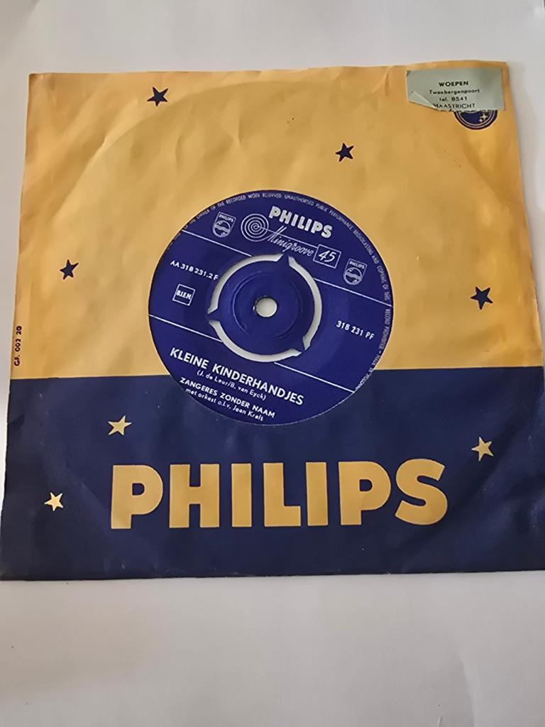 Philips Single: De Orgelmeid / Kleine Kinderhandjes (1960s), Gebruikt, 7 inch, Single, Ophalen of Verzenden