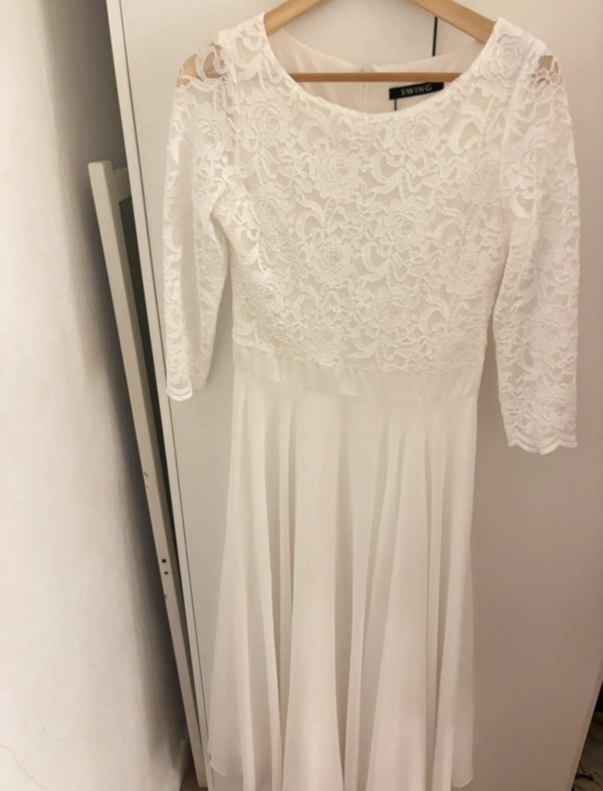 Bruid jurk, Kleding | Dames, Jurken, Wit, Nieuw, Onder de knie, Ophalen