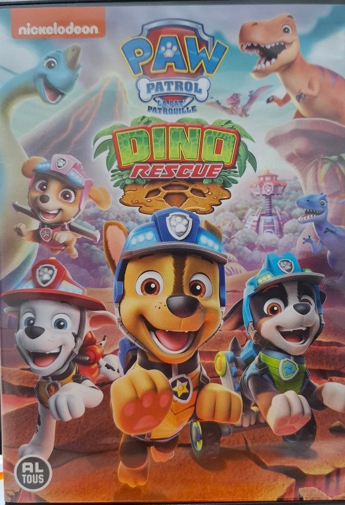 Paw Patrol Dino Rescue DVD - Goede staat, Gebruikt, Alle leeftijden, Ophalen of Verzenden, Film