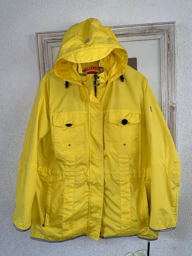 Wellensteyn Gele Jas - Zo Goed als Nieuw maat M, Kleding | Heren, Jassen | Winter, Ophalen of Verzenden, Zo goed als nieuw, Geel