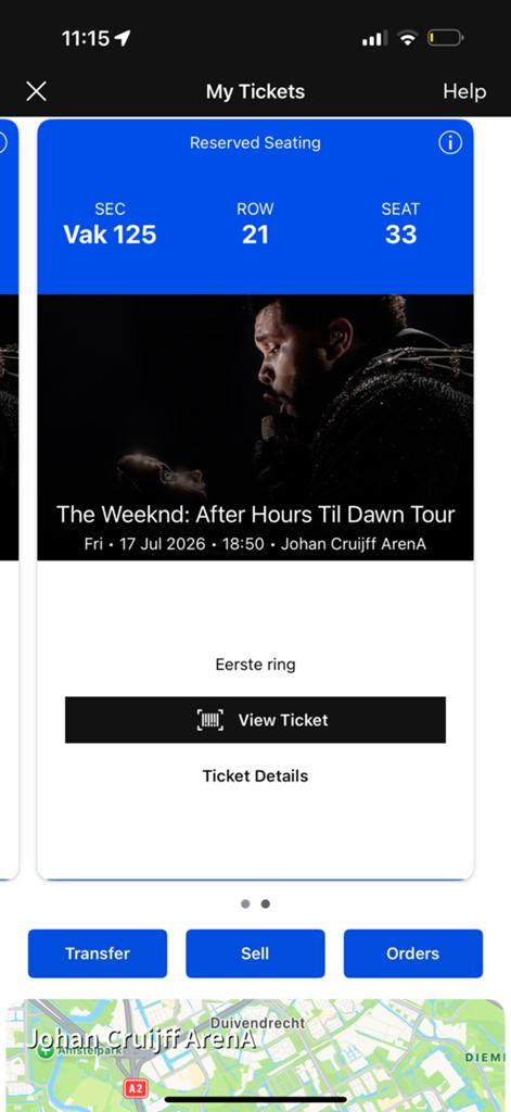 The weekend concert 17 juli Amsterdam, Tickets en Kaartjes, Twee personen