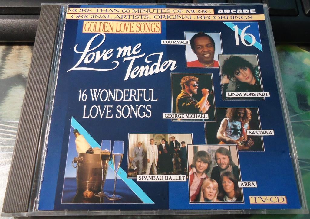 Originele CD Golden Love Songs 16: Love Me Tender van Arcade, Ophalen of Verzenden, Zo goed als nieuw, Pop, Boxset