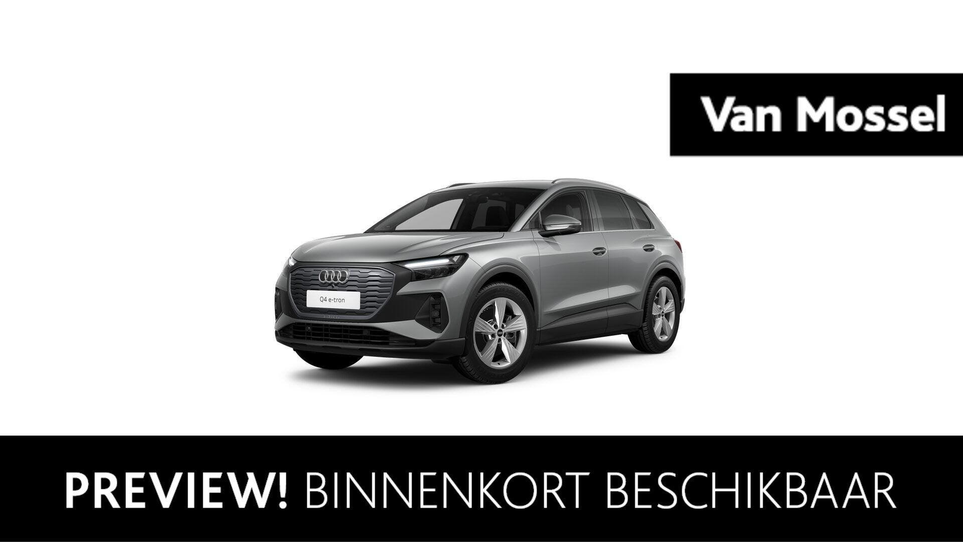 Audi Q4 e-tron 45 quattro Edition 77 kWh 265 PK | Automaat |, Auto's, 12 maanden, Stof, Zwart, 2110 kg