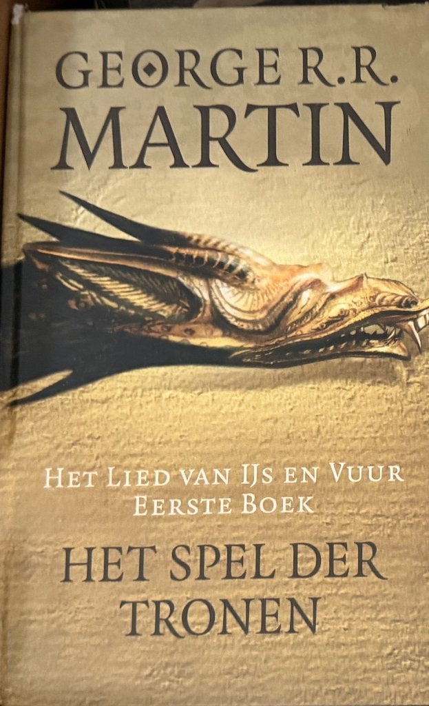 George R.R. Martin Het spel der tronen  Het lied van ijs en, Boeken, Verzenden, Zo goed als nieuw