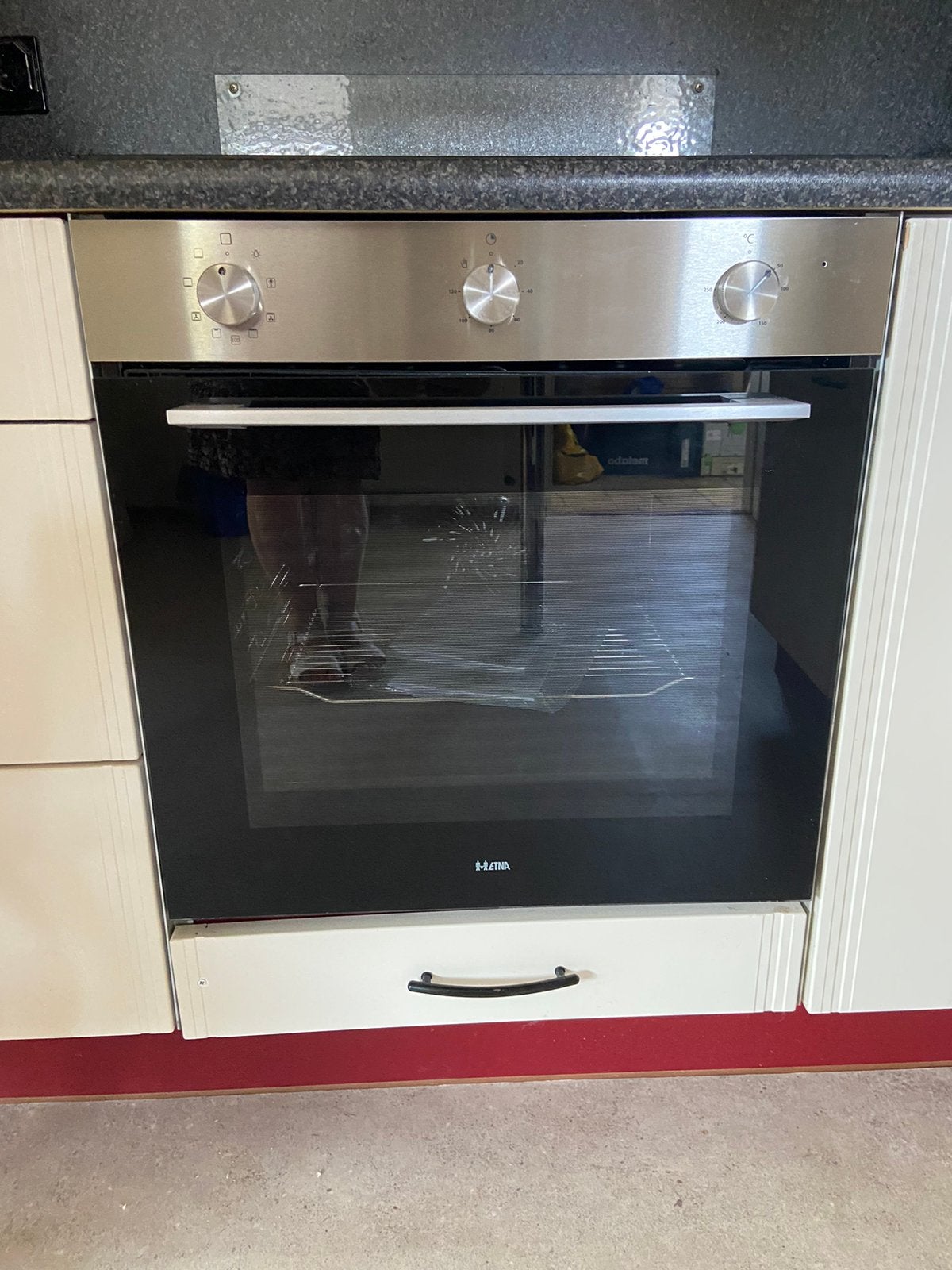 Etna inbouw oven + inductie kookplaat, Witgoed en Apparatuur, Ovens, Ophalen, Nieuw, Inbouw, Etna