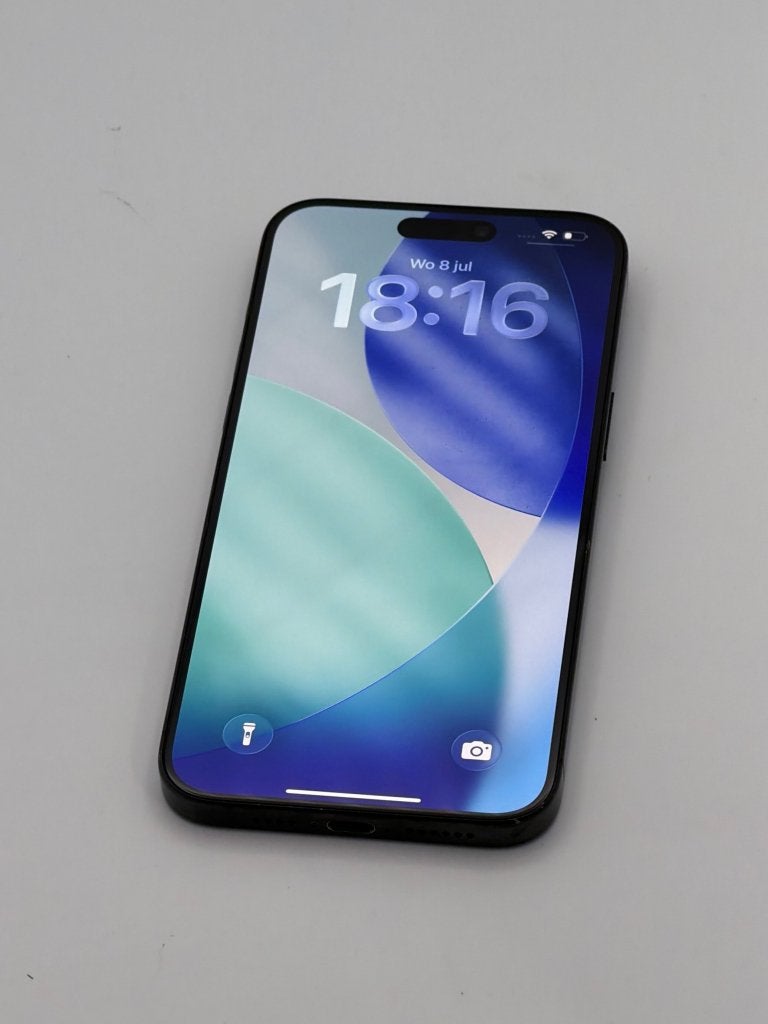 Zeer Nette iPhone 15 Pro Max Black 256GB, met 90% batterij!, Telecommunicatie, Mobiele telefoons | Apple iPhone, 256 GB, Gebruikt