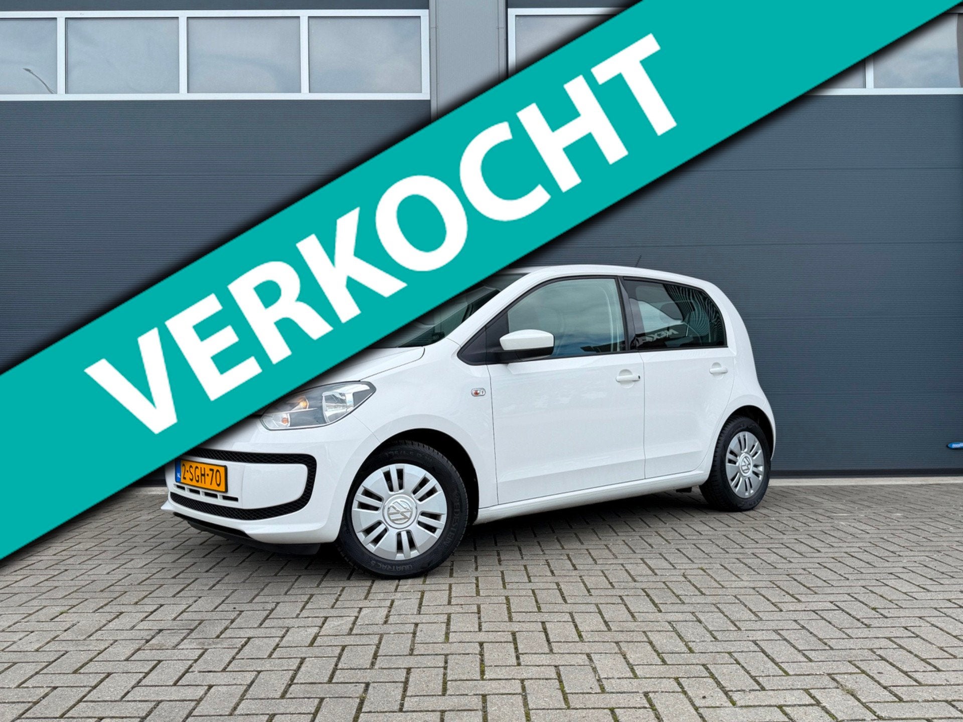 Volkswagen Up! 1.0 move up! BlueMotion|airco|cruisecontrol|a, Voorwielaandrijving, Euro 5, Stof, Gebruikt