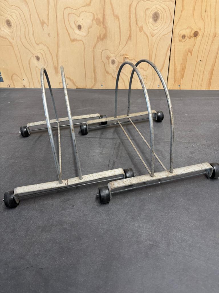2 stuks Fietsrek / Fietsstandaard, Fietsen en Brommers, Ophalen, Gebruikt