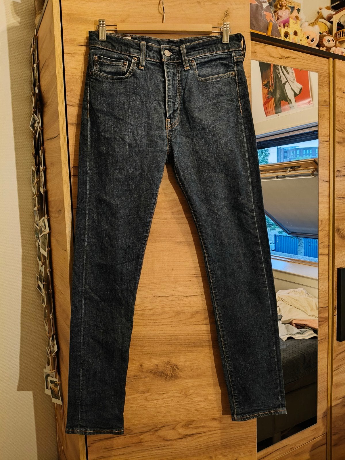 Levi's Premium 510 Skinny/Slim Fit Jeans W31/L32 Donkerblauw, Ophalen of Verzenden, Levi's Premium