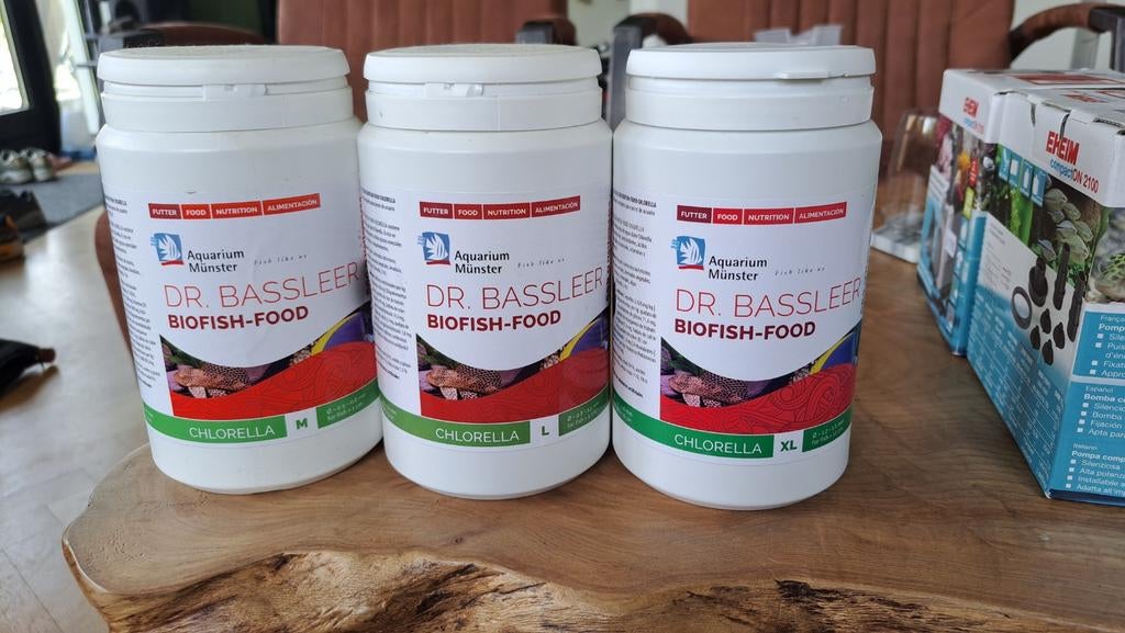 Dr. Bassleer voer voor algeneter, 3 stuks, Ophalen of Verzenden, Zo goed als nieuw, Overige typen, Overige merken