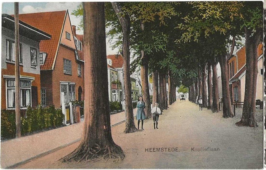 Jt27-180  Heemstede, Verzenden, 1920 tot 1940, Ongelopen, Noord-Holland