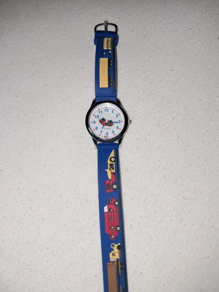 Auto horloge met draaiende auto seconde wijzer, Ophalen of Verzenden