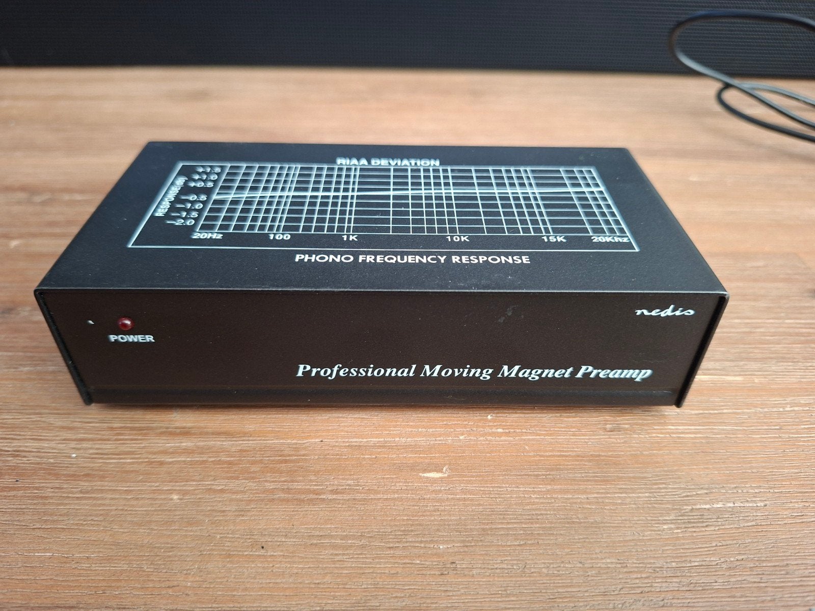 Nedis Professional Moving Magnet Phono Voorversterker, Overige merken, Overige systemen, Ophalen of Verzenden, Zo goed als nieuw