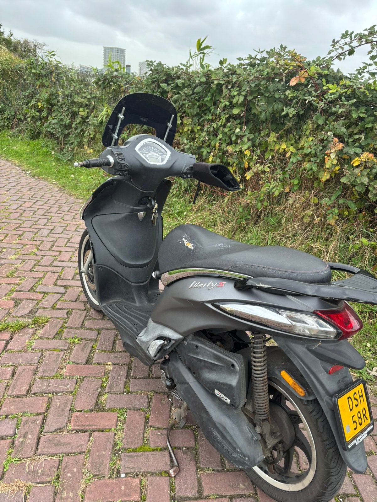 Piaggo liberty s 2018, Fietsen en Brommers, Ophalen, Gebruikt, Overige modellen, Maximaal 45 km/u