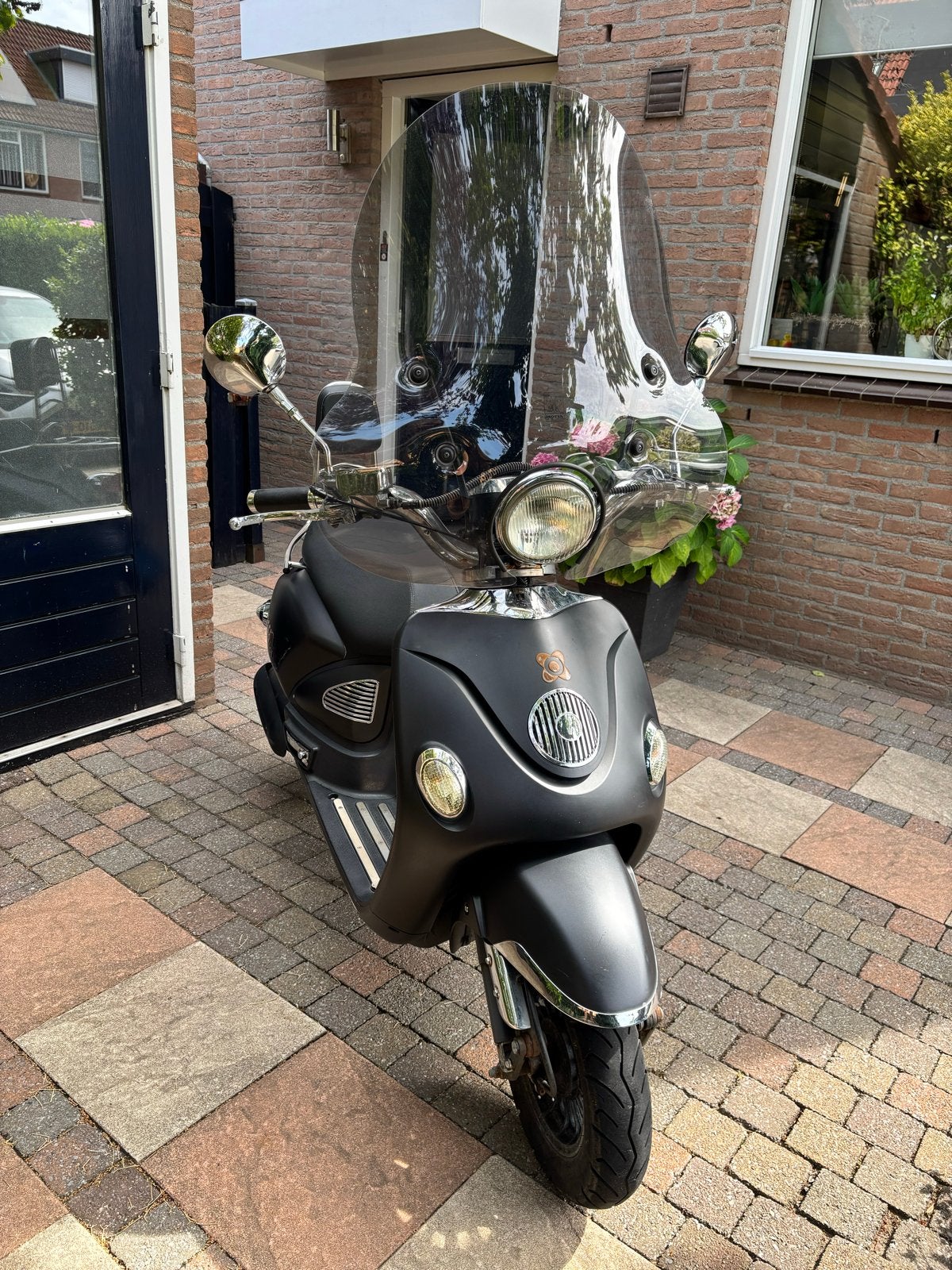 AGM Joy Scooter - Mat Zwart met Accessoires, Ophalen, Gebruikt, Overige typen, Overige merken