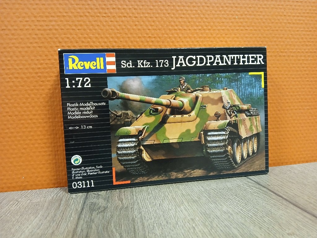Revell Sd.Kfz. 173 Jagdpanther, Tank, Revell, Groter dan 1:32, Nieuw