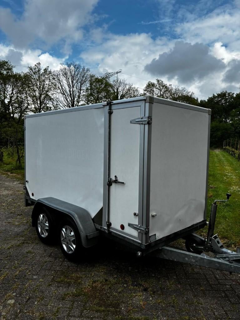 Verdonk gesloten aanhanger / aanhangwagen 2000 kg, Ophalen, Gebruikt
