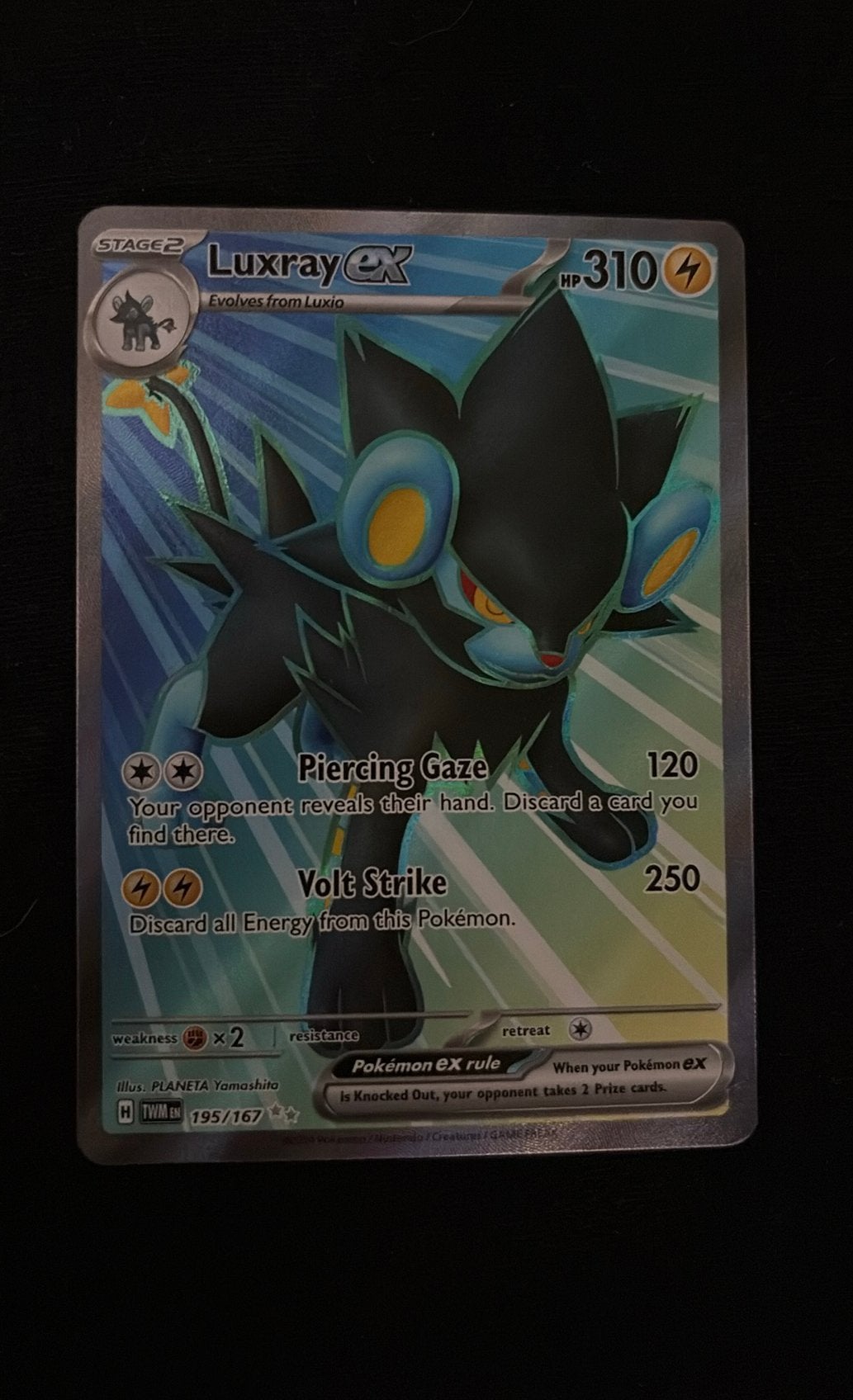 Luxray #195, Ophalen of Verzenden, Zo goed als nieuw
