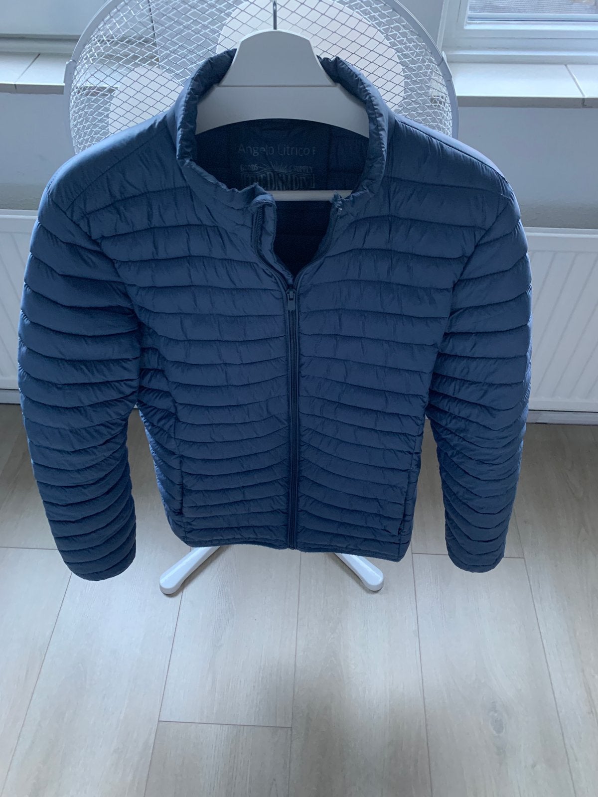 C&A gewatteerd jack, Kleding | Heren, Jassen | Zomer, Ophalen of Verzenden, Gedragen, Maat 46 (S) of kleiner, Blauw