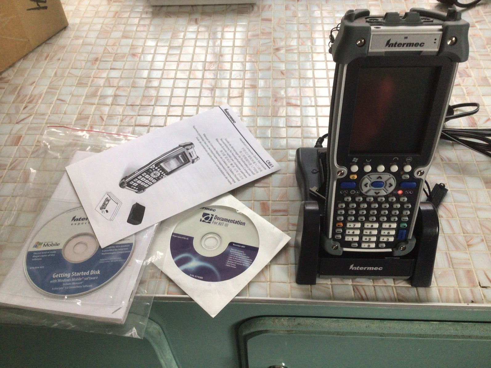Nieuwe intermec CK61 handheld computer met Windows, Computers en Software, Ophalen