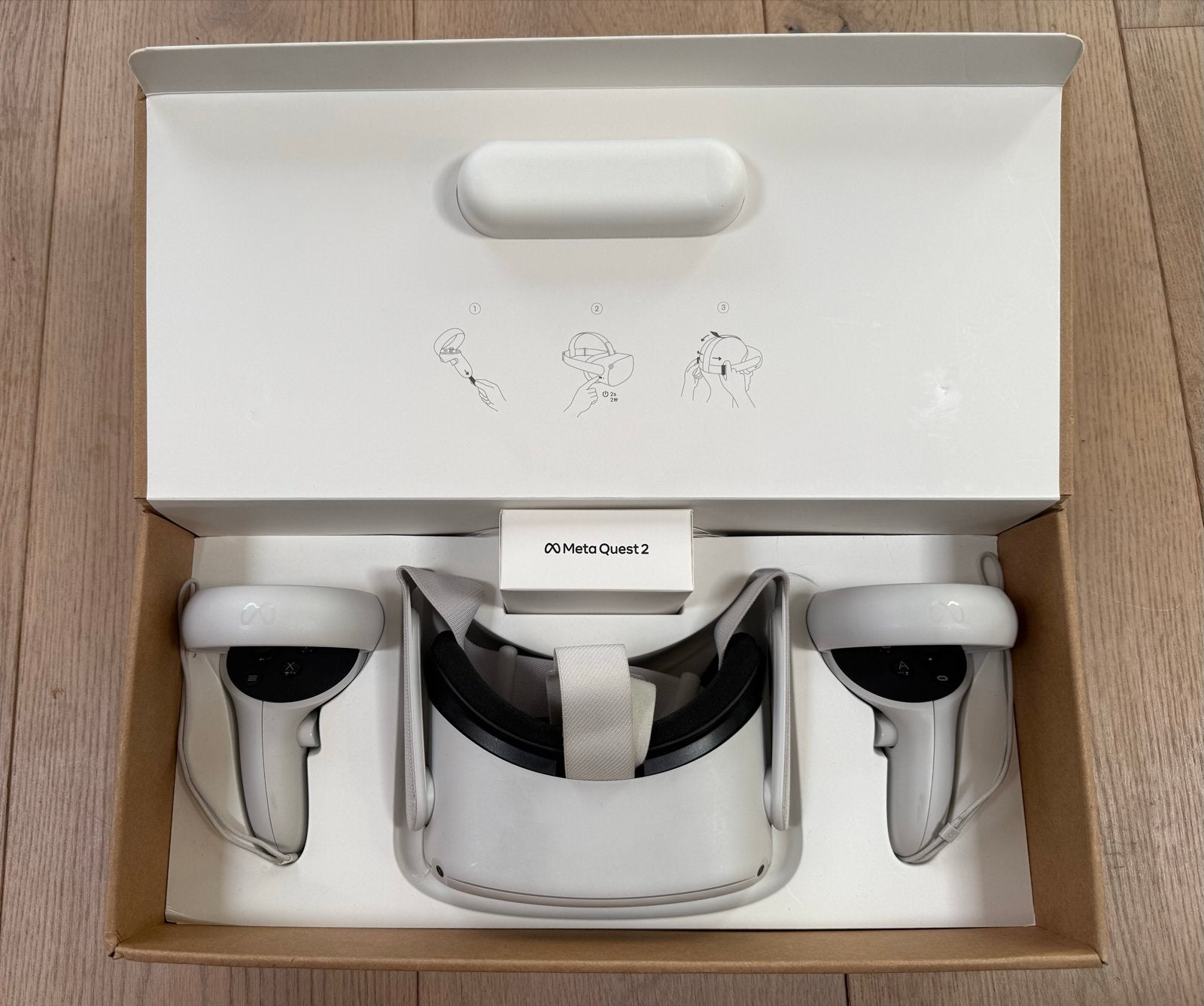 Meta Quest 2 VR-bril - Zo goed als nieuw, Ophalen, Zo goed als nieuw, VR-bril, Overige platformen