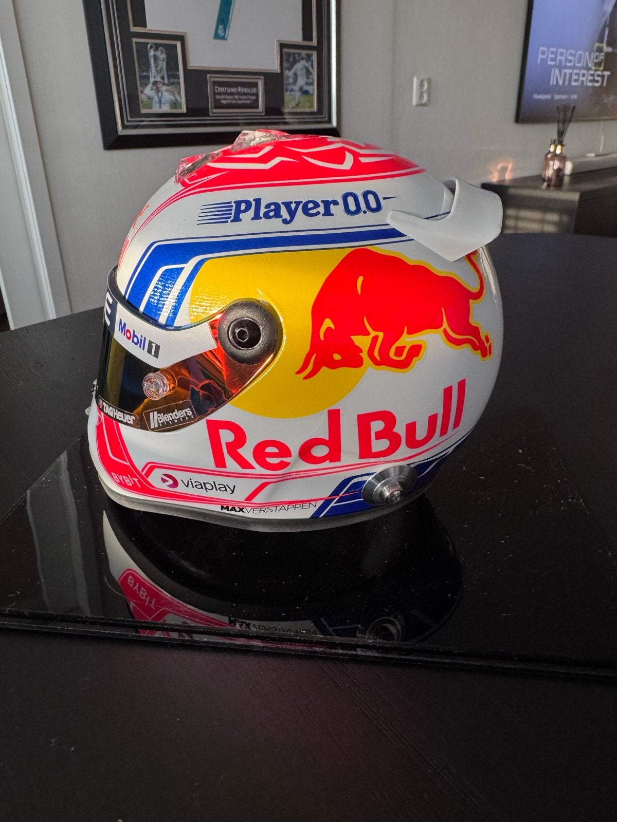 Max Verstappen Seizoenshelm 2023 - 3e Wereldtitel, Ophalen, Zo goed als nieuw, Formule 1