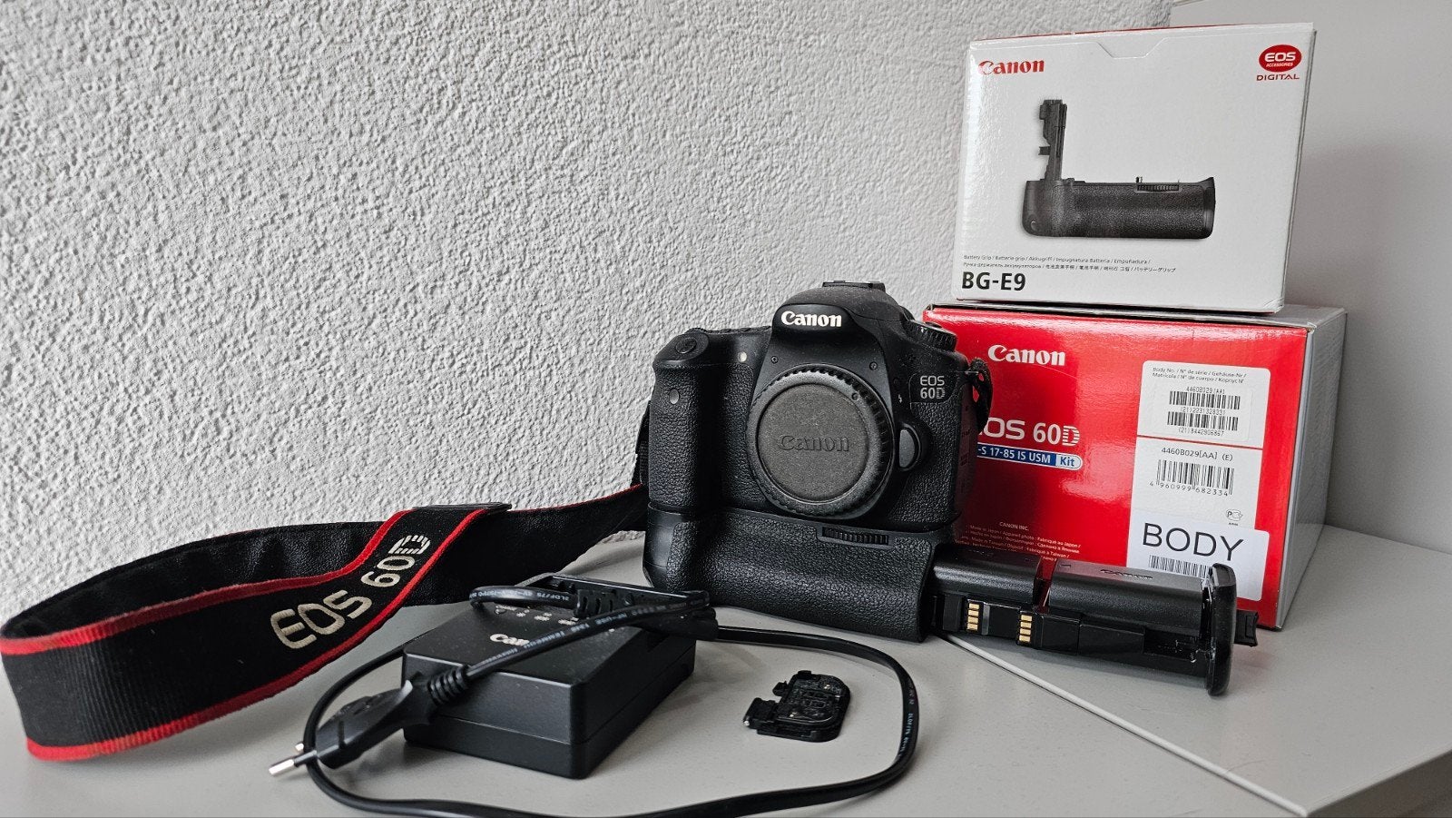 Canon EOS 60D met originele Canon grip en accessoires, Ophalen, Gebruikt, Spiegelreflex, 18 megapixels