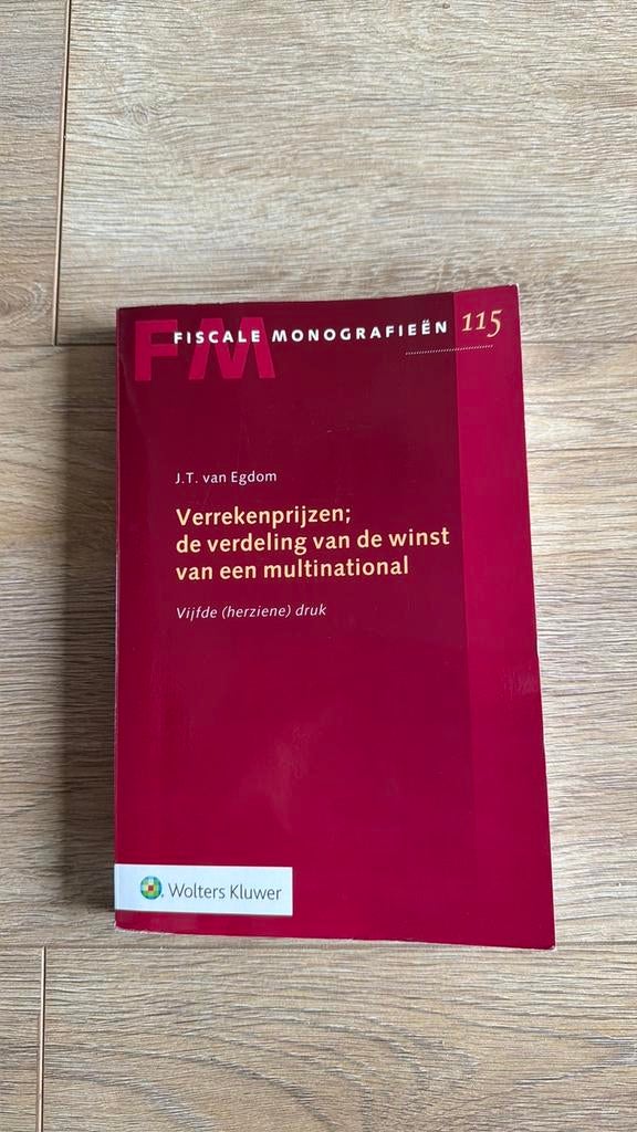 Verrekenprijzen; de verdeling van de winst van een multinat, Boeken, Ophalen of Verzenden, Beta, Gelezen, WO