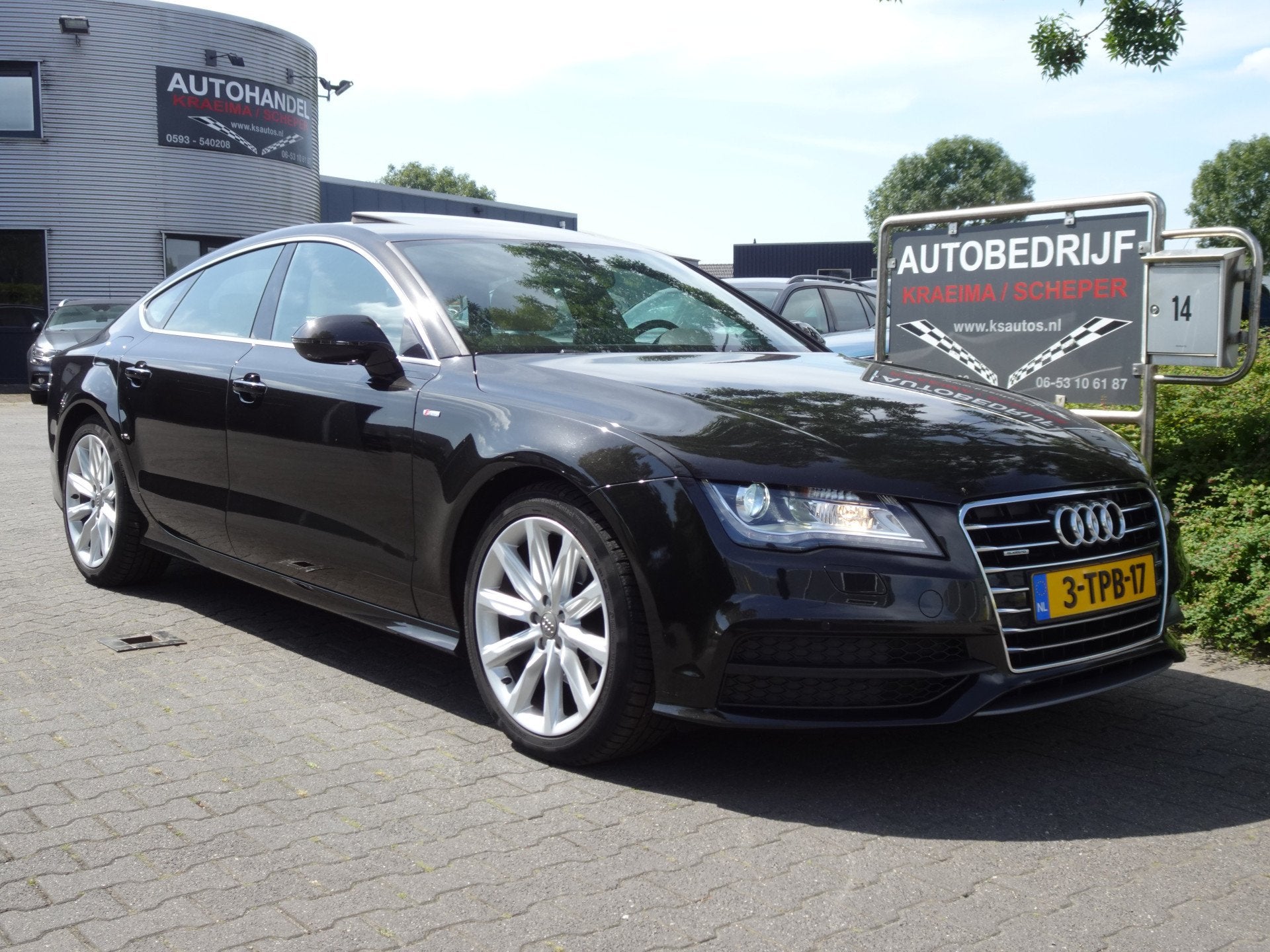 Audi A7 Sportback 2.8 FSI quattro Pro Line plus 2xS-Line, Auto's, Audi, Euro 5, Gebruikt, 2773 cc, Bruin