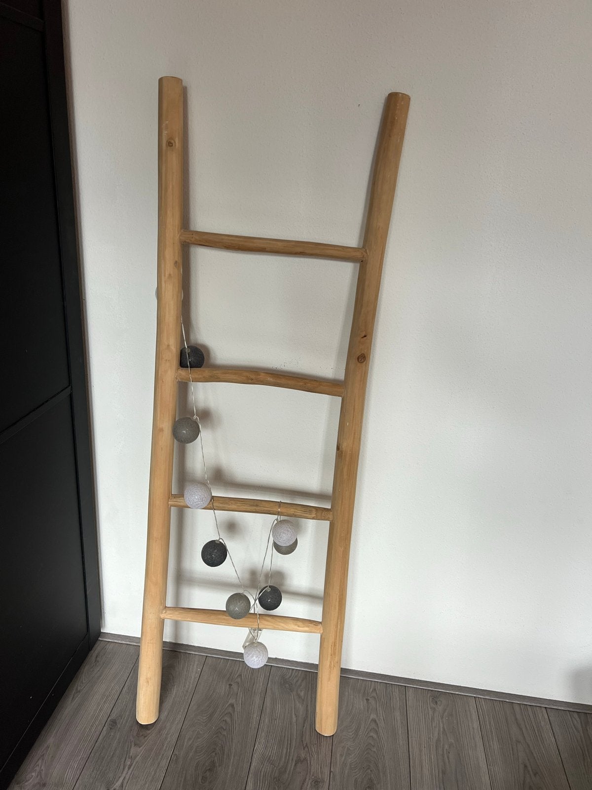 Decoratieve houten ladder - Perfect voor sfeer en decoratie, Huis en Inrichting, Woonaccessoires | Overige, Ophalen, Hout, Bruin