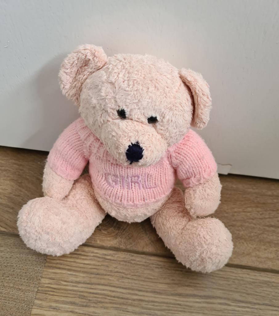 Zachte pluche teddybeer van het merk Dake en Zn., Overige merken, Beer, Ophalen of Verzenden, Zo goed als nieuw