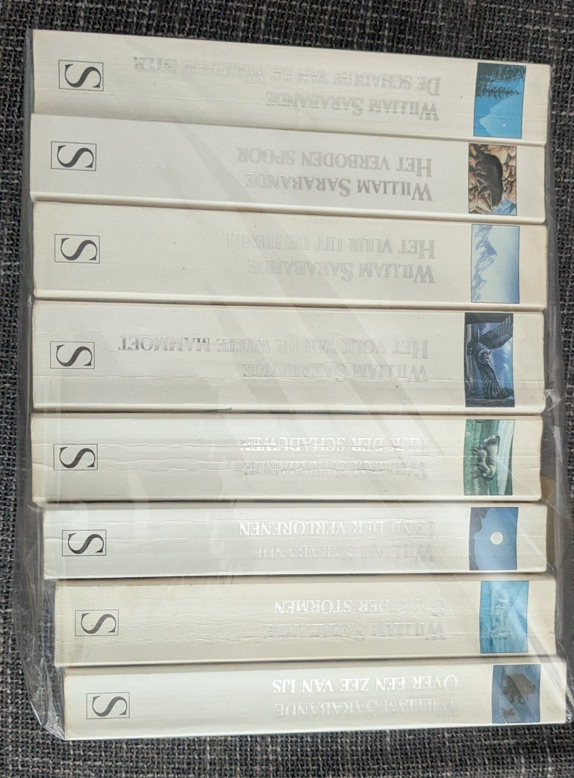 William Sarabande - Kinderen van de Dageraad (8 boeken), Boeken, Ophalen of Verzenden, Zo goed als nieuw, William Sarabande, Europa overig