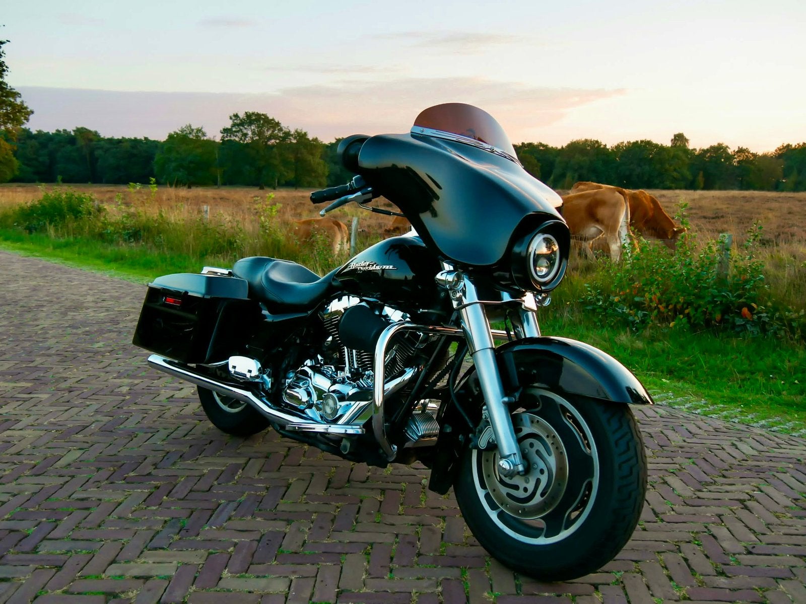 Zeer nette Streetglide, Motoren, Cruise Control, Particulier, Meer dan 35 kW, Toermotor