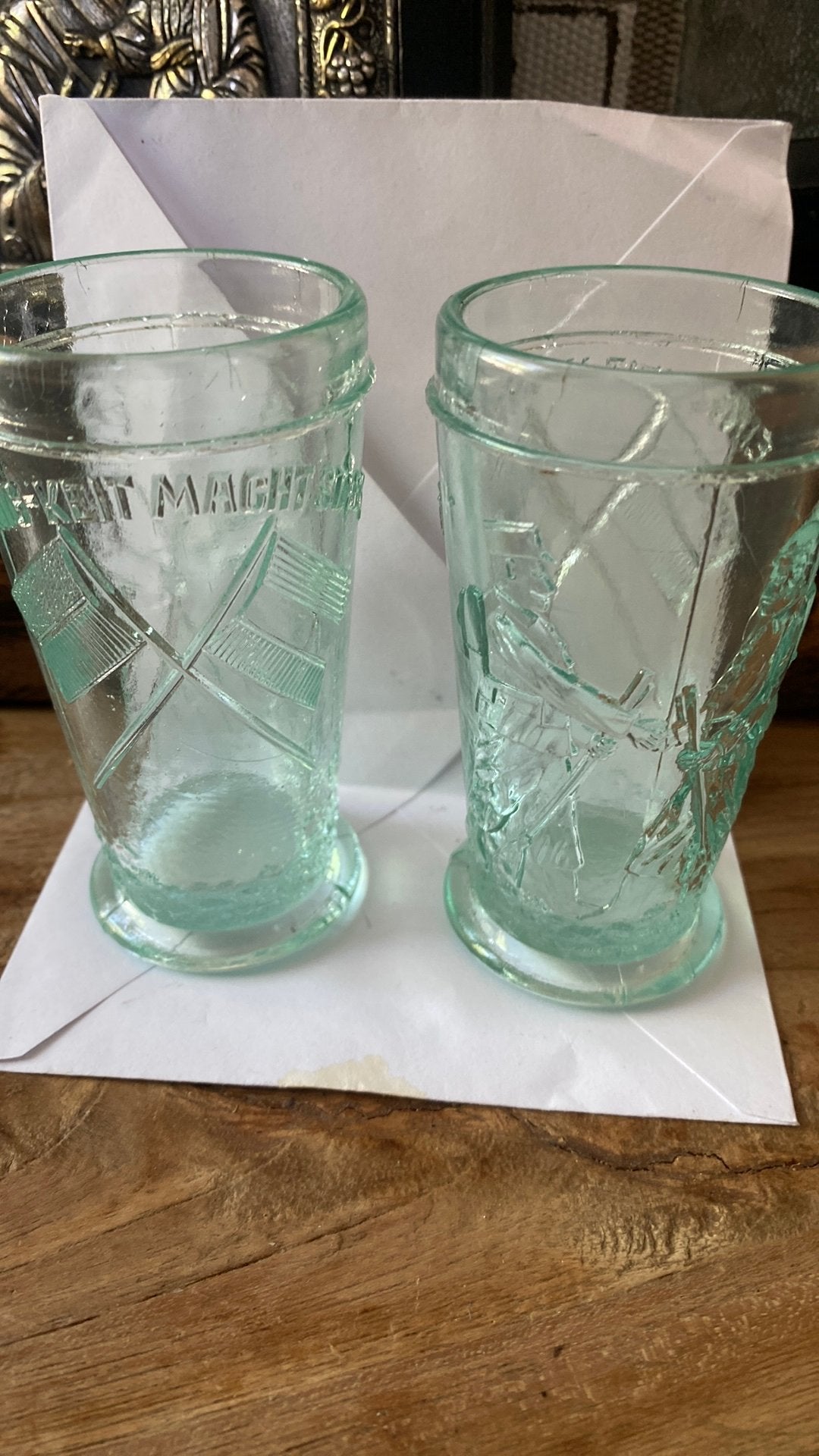 Loopgraven, duits oostenrijkse glazen 1 ste wereld oorlog, Antiek en Kunst, Antiek | Glas en Kristal, Ophalen of Verzenden