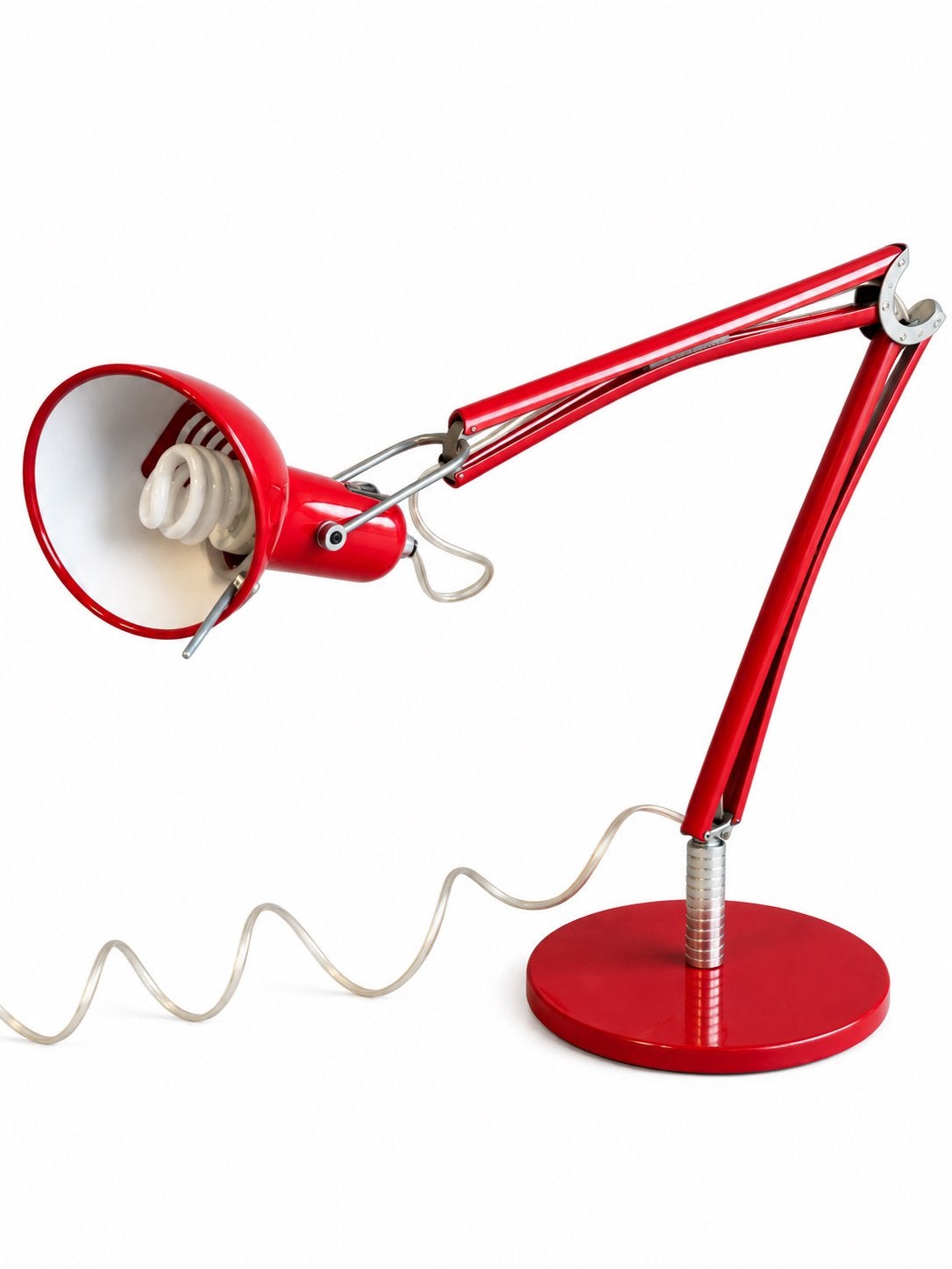 Lumina Naomi Design Tafellamp rood, Gebruikt, Overige merken, Rood, Metaal